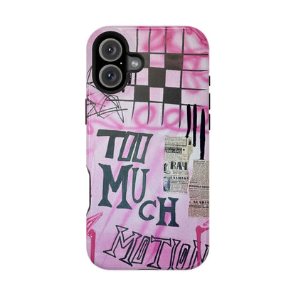 MagSafe "too much motion" airbrush iPhone case