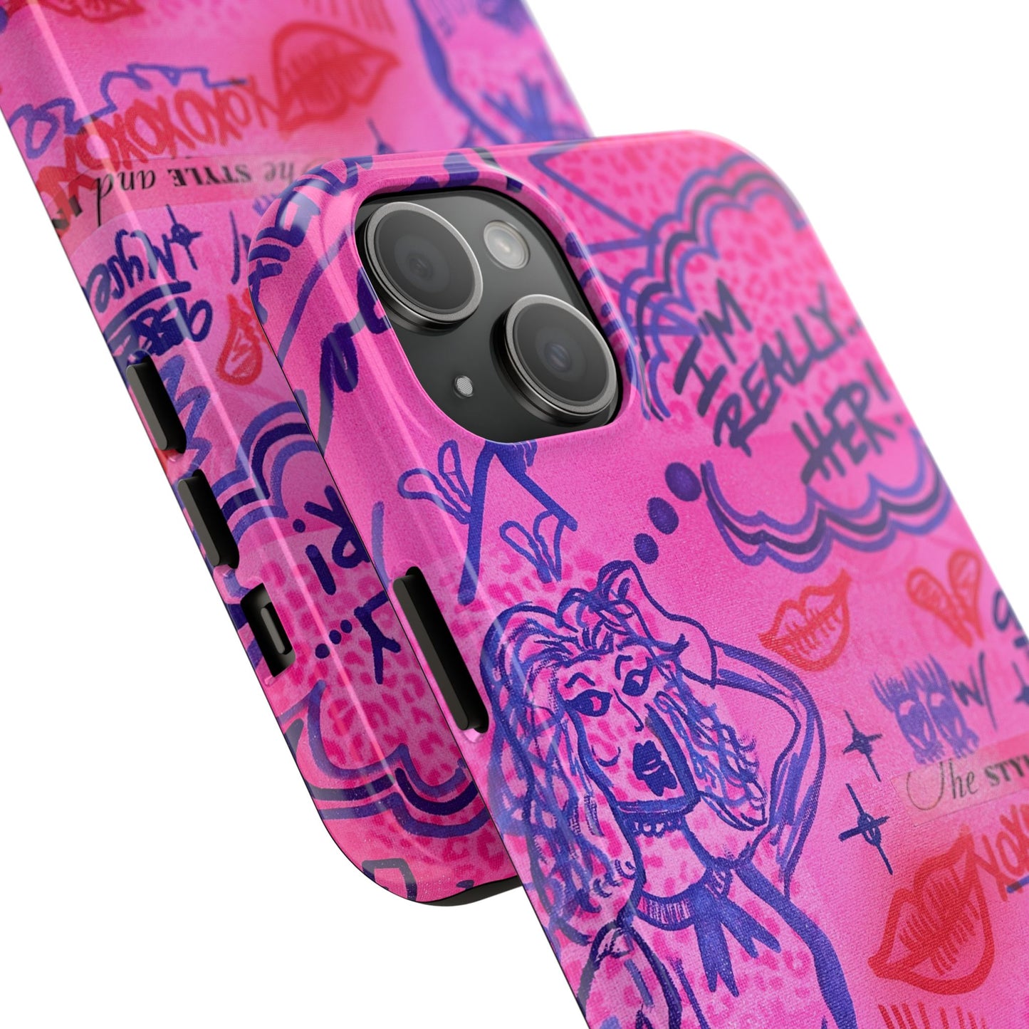 "really "HER!" airbrush iPhone case