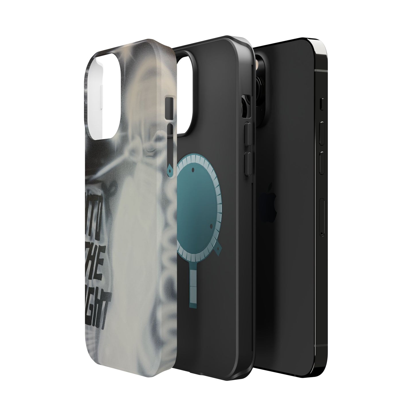 MagSafe "into the night" airbrush iPhone case