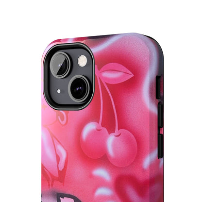 "on her way" airbrush iPhone case