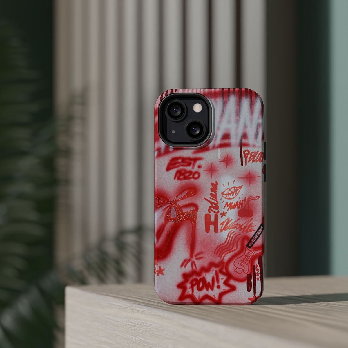 MagSafe "indiana" airbrush iPhone case