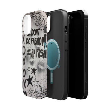 MagSafe "i am fashion" airbrush iPhone case