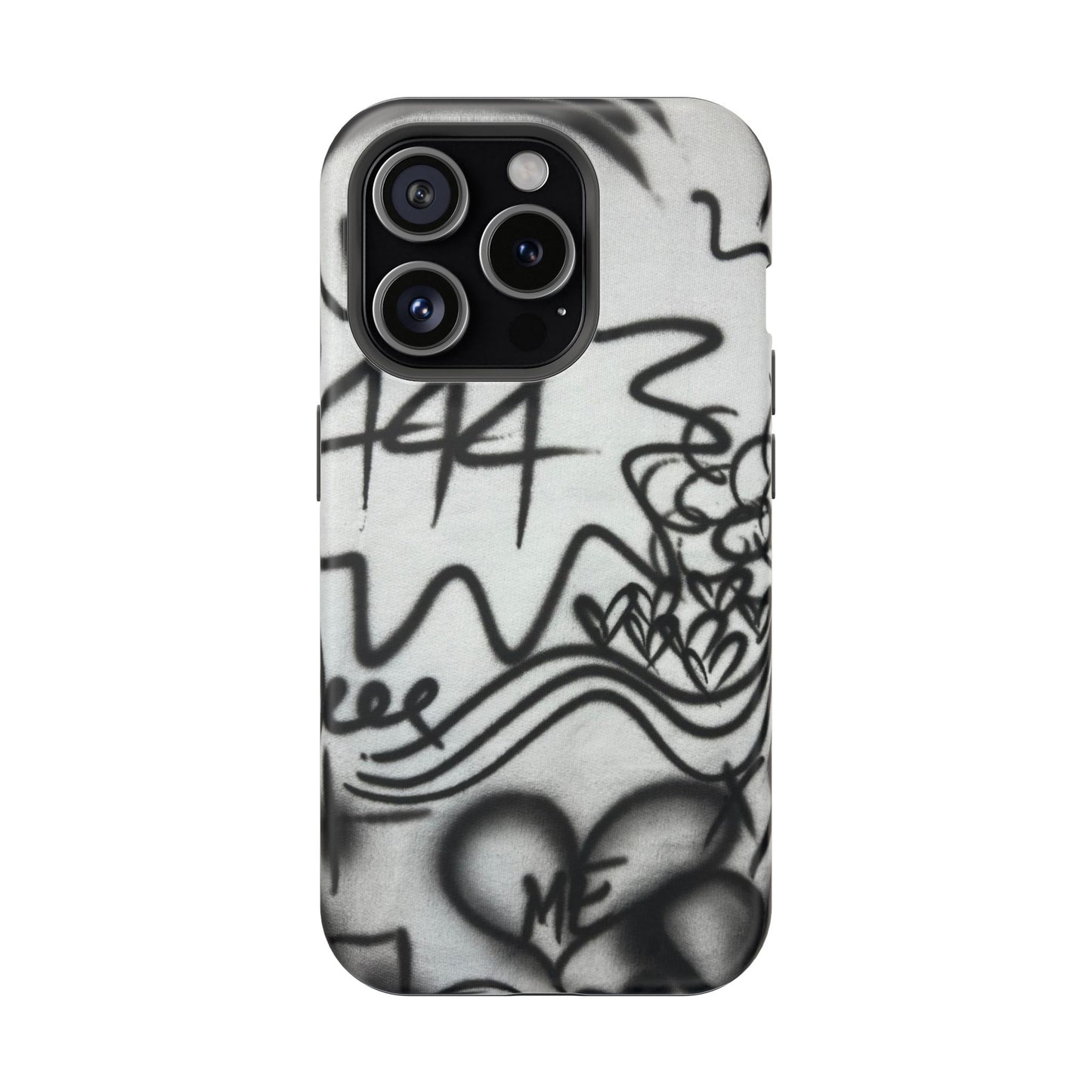MagSafe „444“ Airbrush iPhone Hülle