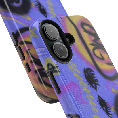 "eye$ on lies" airbrush iPhone case