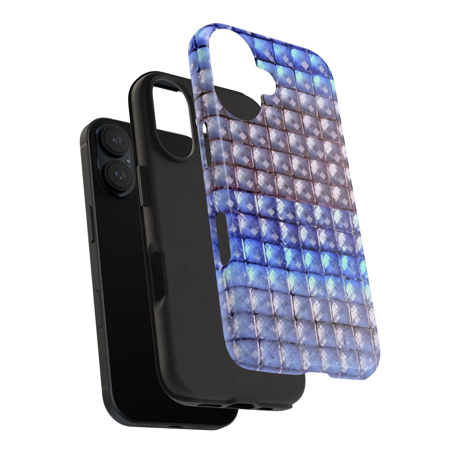 "blue studs" airbrush iPhone case