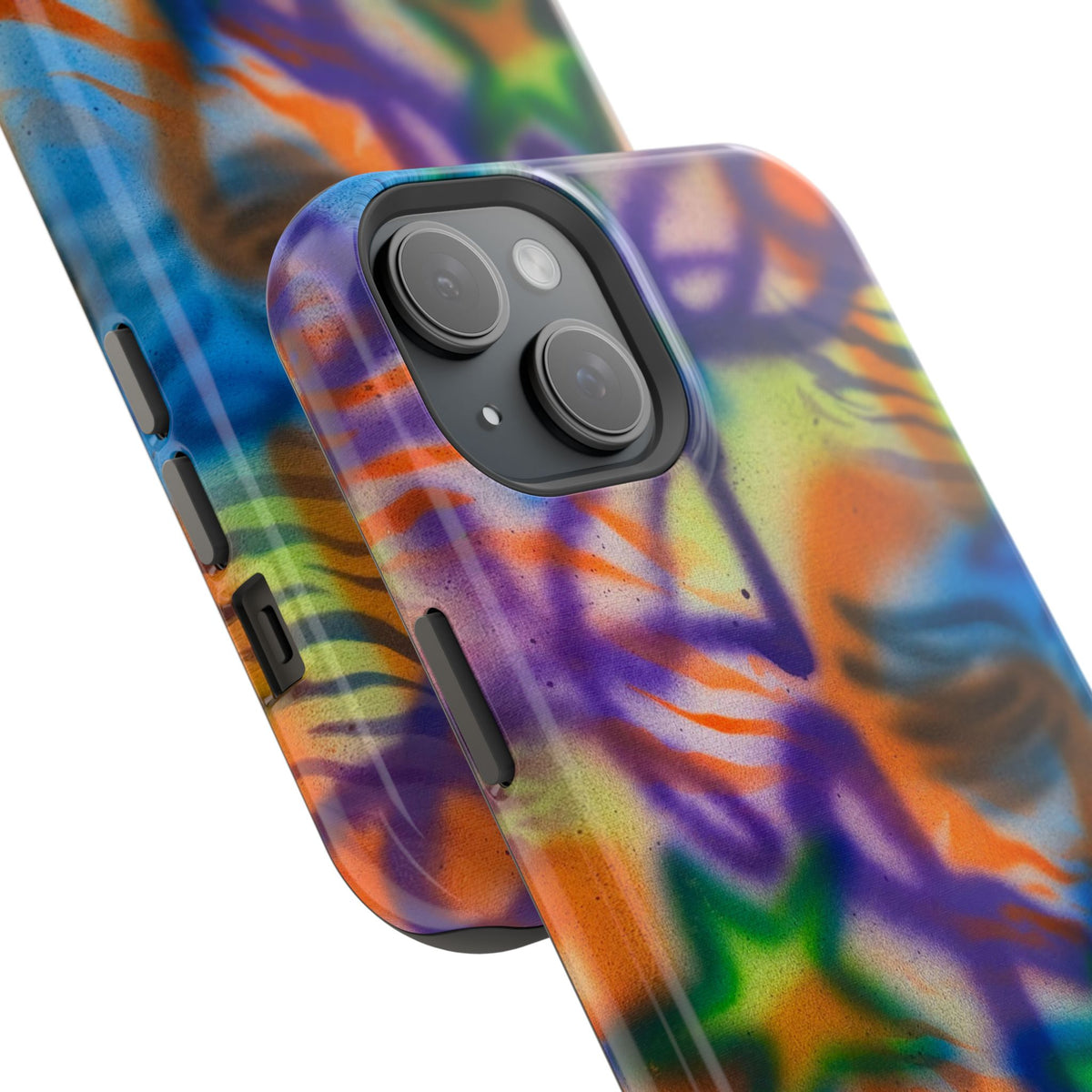 MagSafe "streetwear angel" airbrush iPhone case