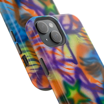MagSafe "streetwear angel" airbrush iPhone case