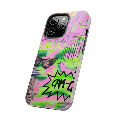 "green camo" airbrush iPhone case