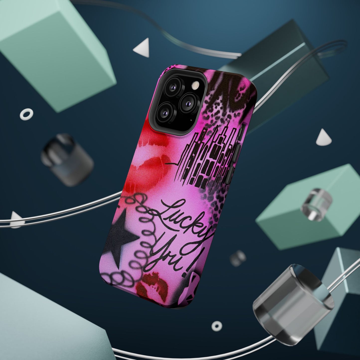MagSafe "ulterior motive" airbrush iPhone case
