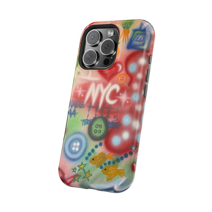 MagSafe "i <3 NYC" airbrush iPhone case