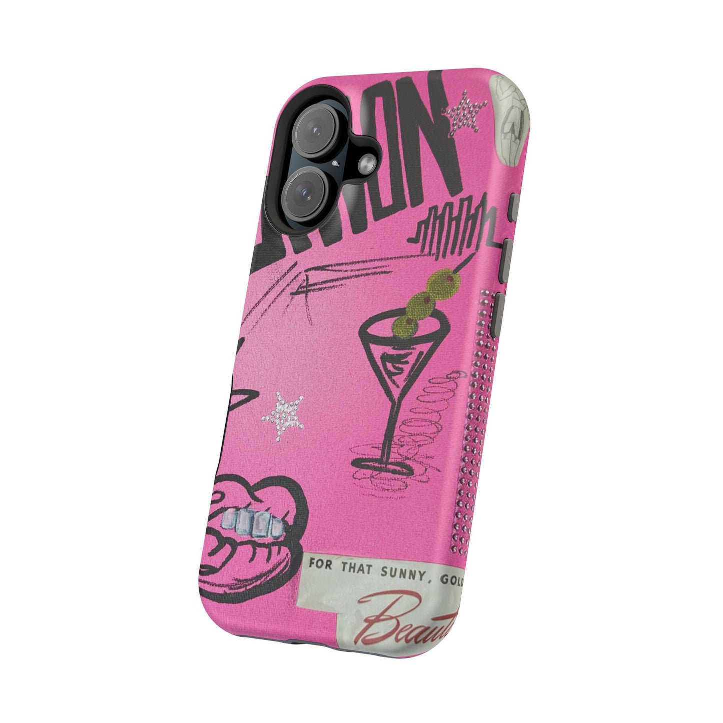 MagSafe "high fashion" airbrush iPhone case