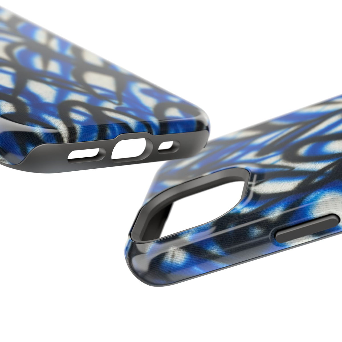 MagSafe "abstract hearts" airbrush iPhone case