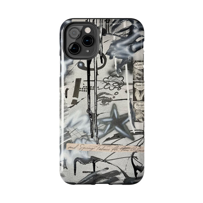 "monochrome mood" airbrush iPhone case