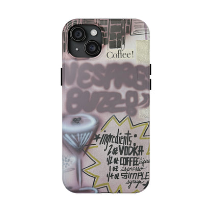 "espresso martini" airbrush iPhone case