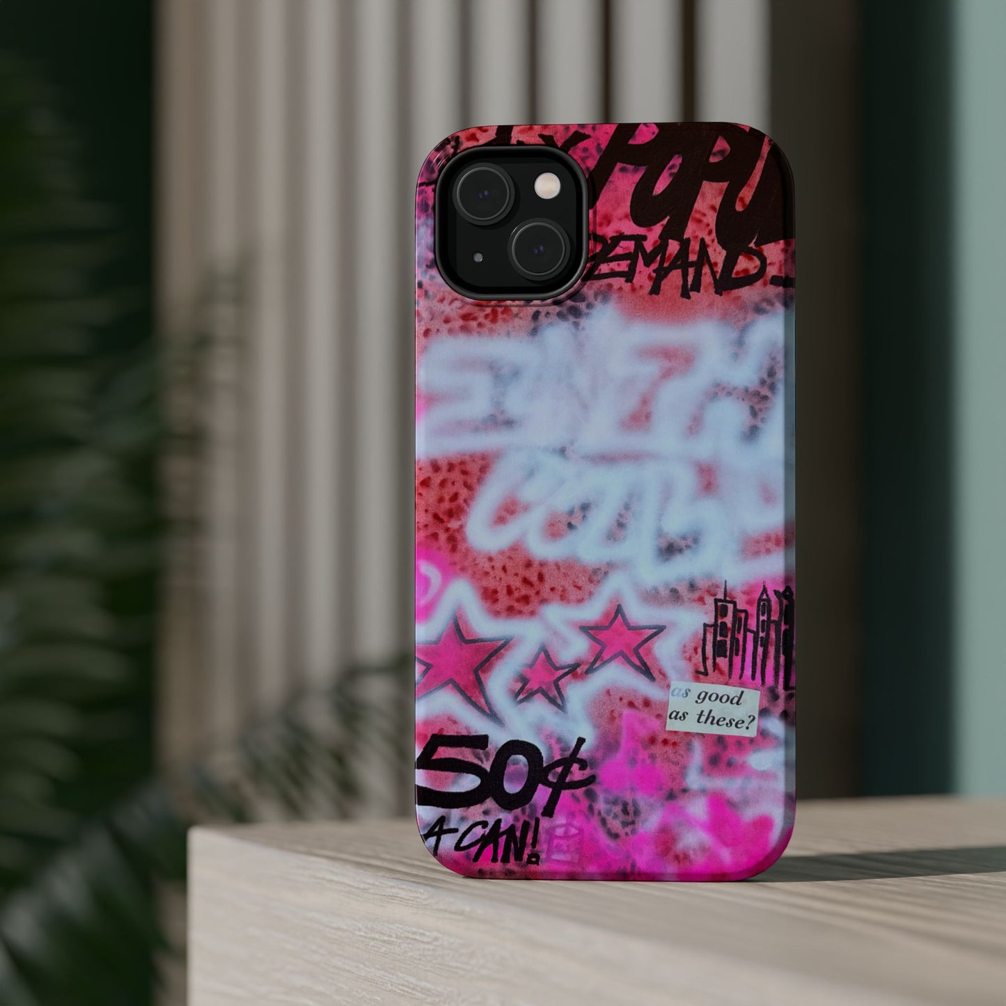MagSafe "in the wild" airbrush iPhone case