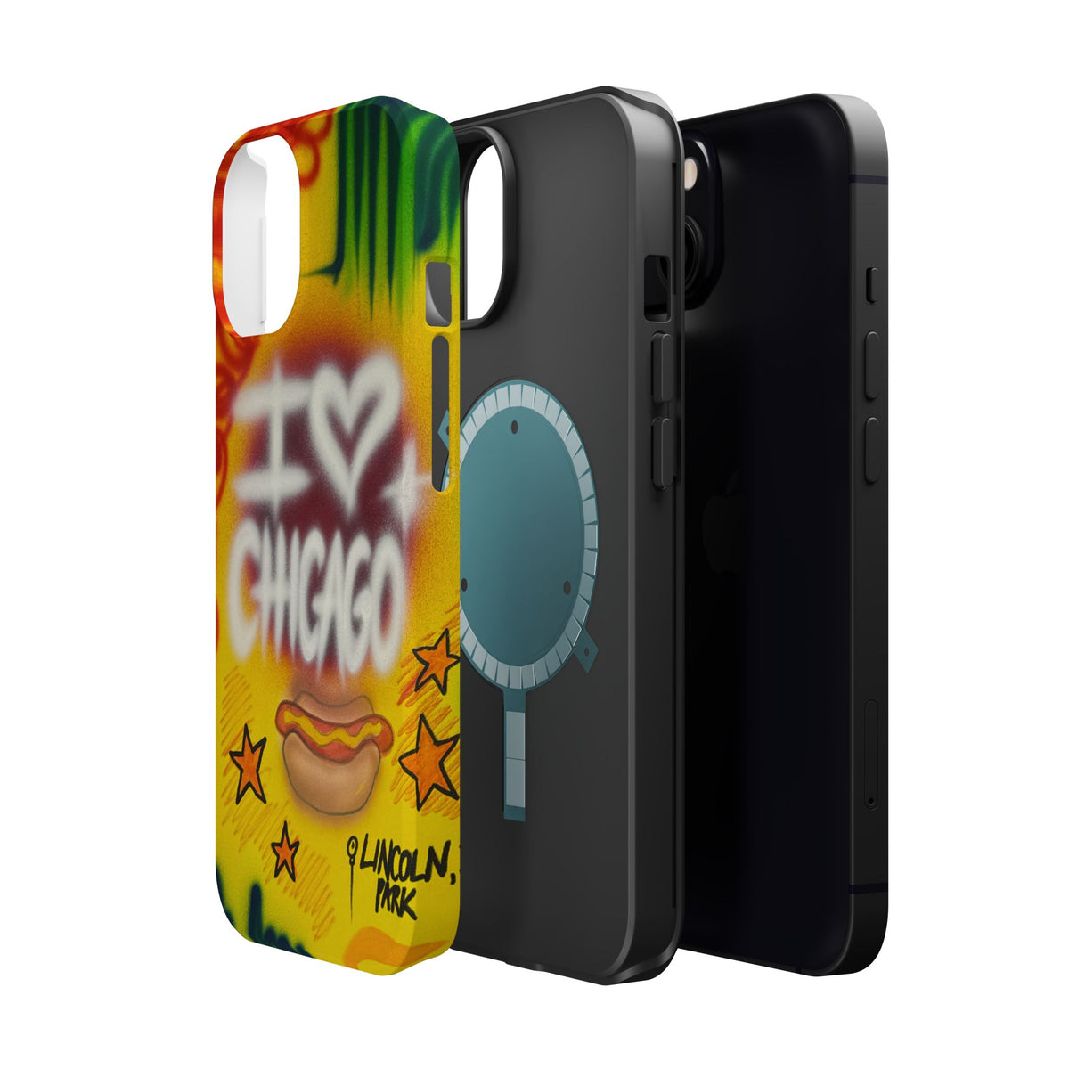 MagSafe "chicago" airbrush iPhone case