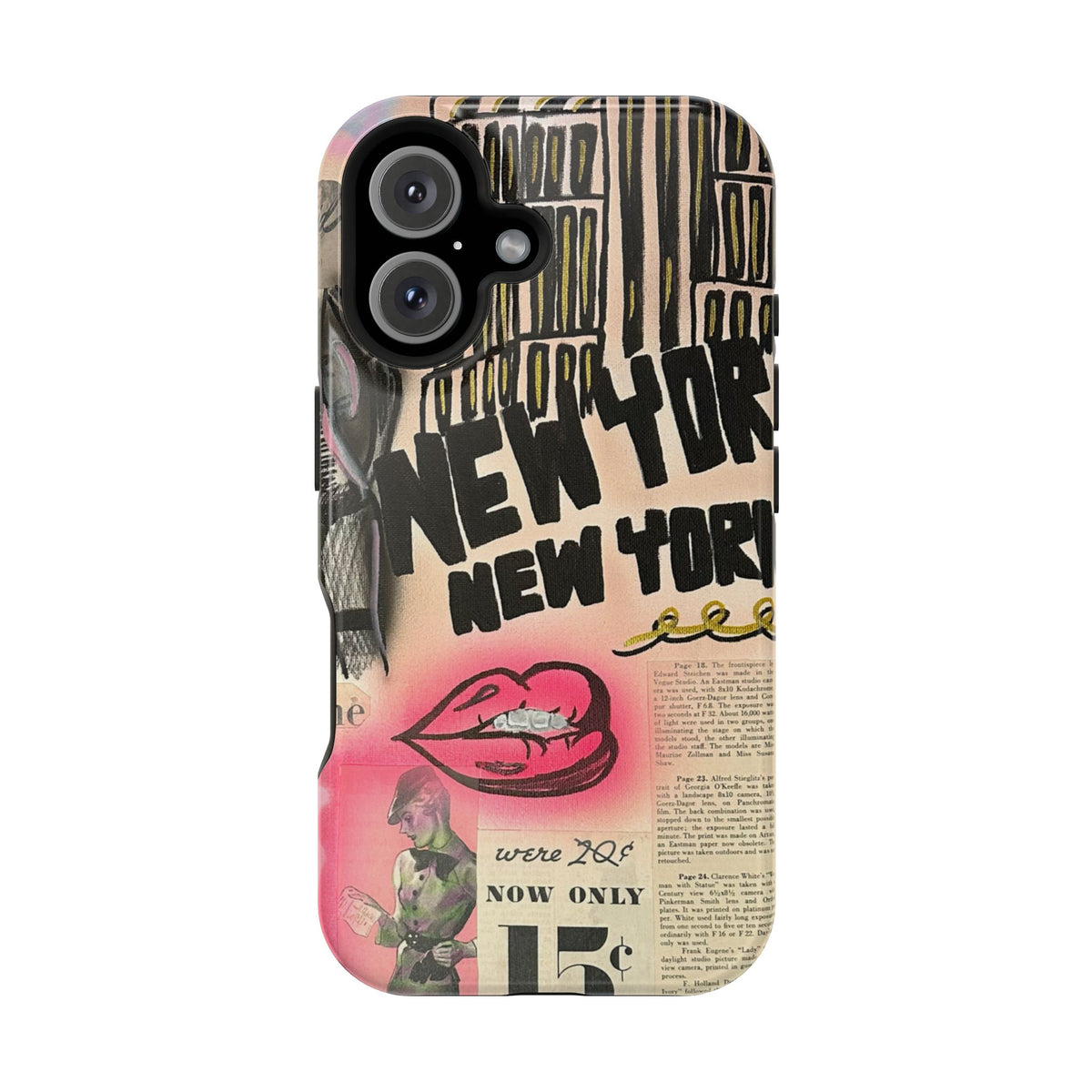 MagSafe „New York, New York“ Airbrush iPhone Hülle