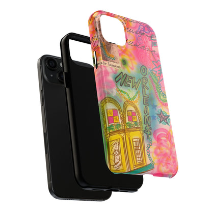 "new orleans, la" airbrush iPhone case