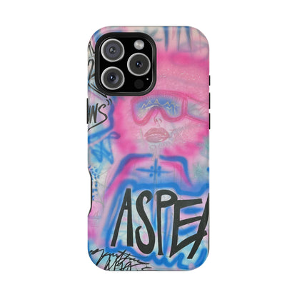 MagSafe "aspen aspirations" airbrush iPhone case