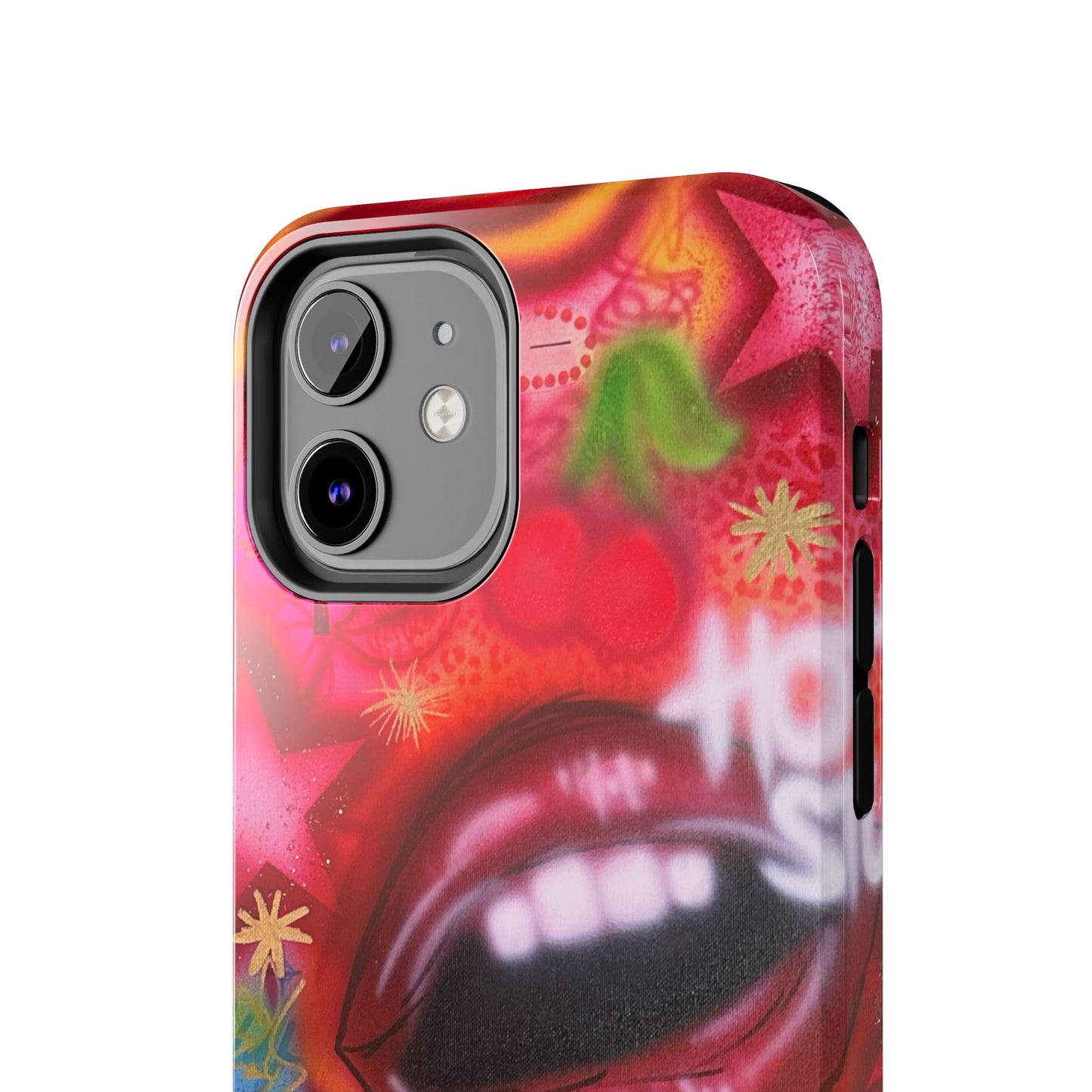 "hot stuff" airbrush iPhone case