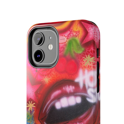 "hot stuff" airbrush iPhone case