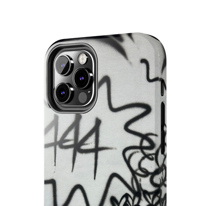 "444” airbrush iPhone case