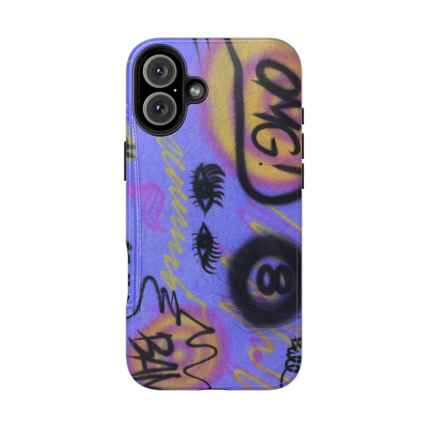 "eye$ on lies" airbrush iPhone case
