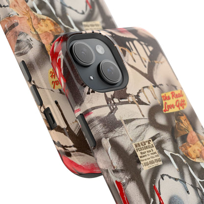 MagSafe "real love" airbrush iPhone case