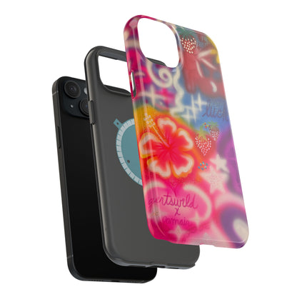MagSafe „luck & luv“ Airbrush iPhone-Hülle