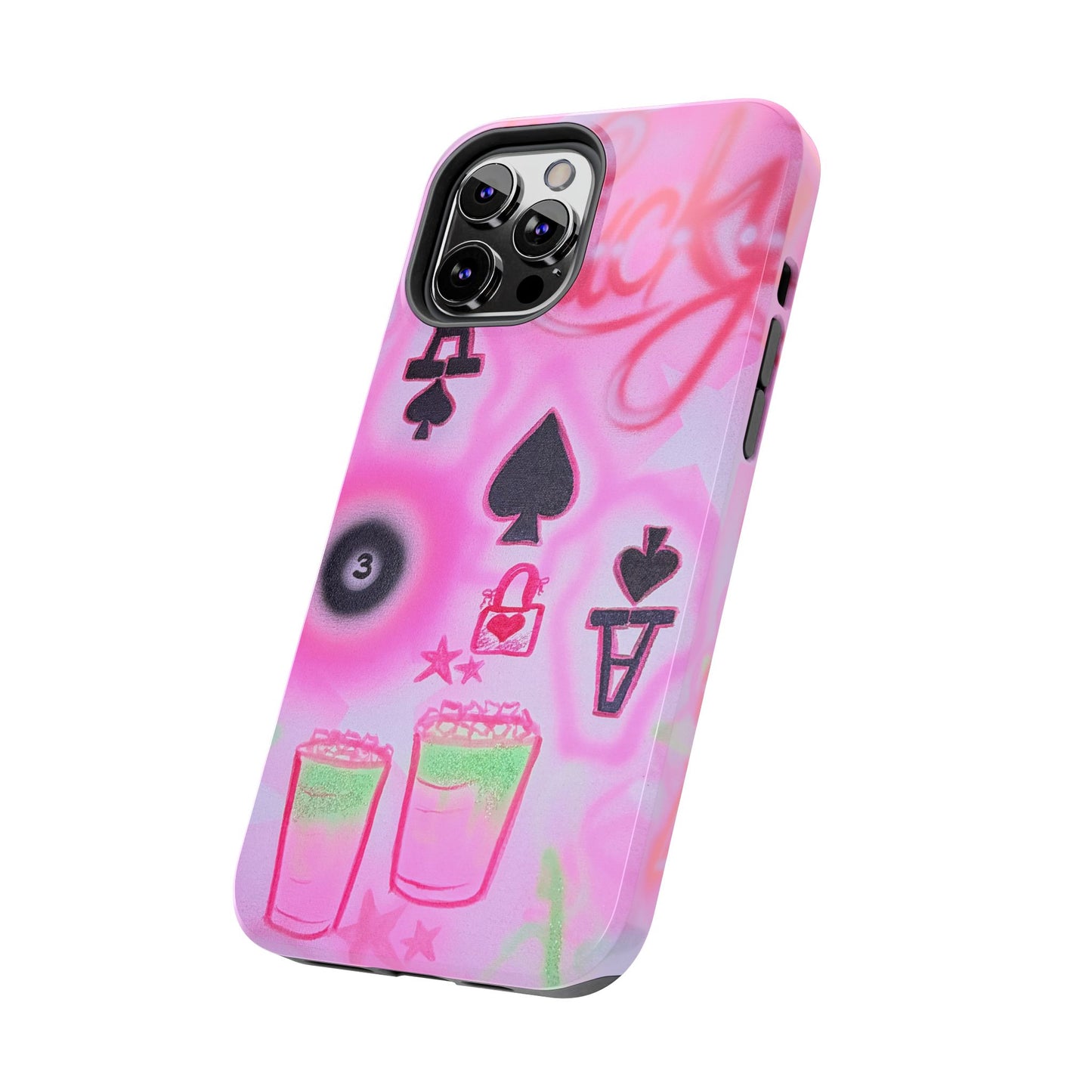 "lucky ace" airbrush iPhone case