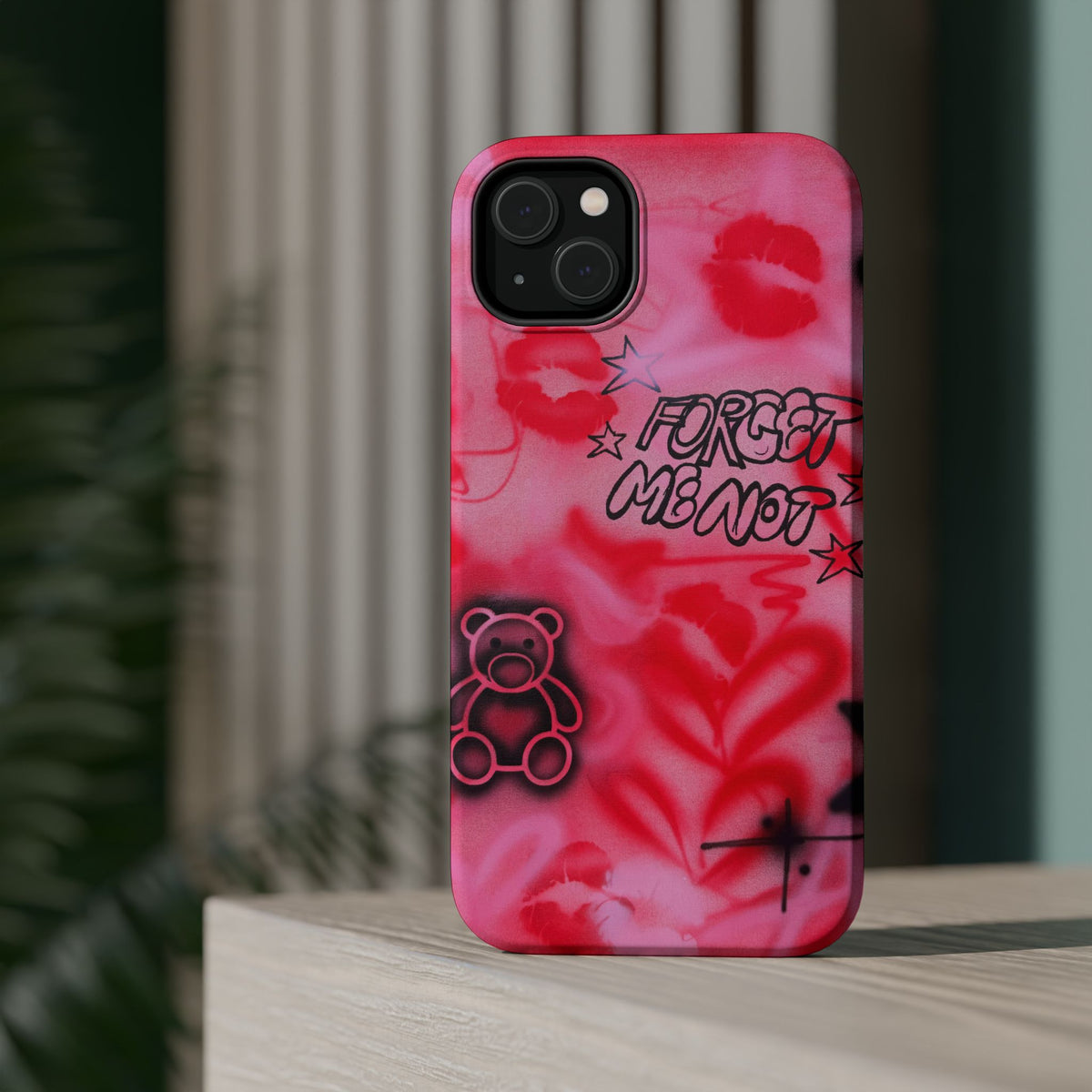 MagSafe @asualphaphi custom airbrush iPhone case