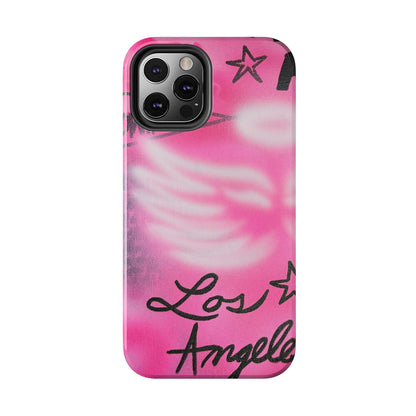 "pink angel wings" airbrush iPhone case