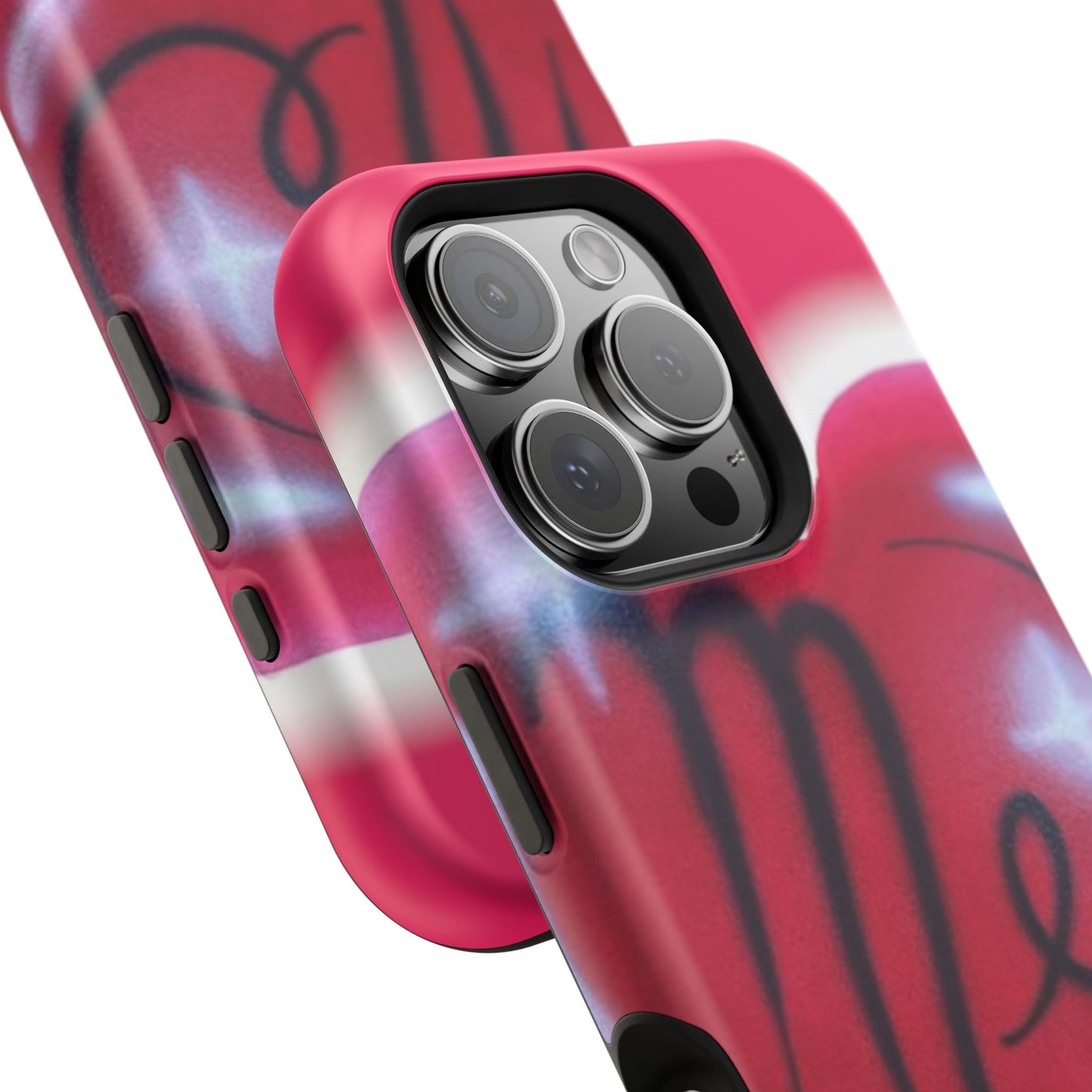 MagSafe "i <3 me" Airbrush iPhone Hülle