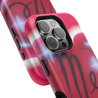MagSafe "i <3 me" Airbrush iPhone Hülle