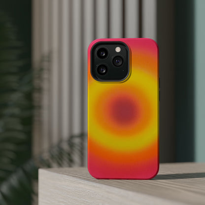 MagSafe "Pink Lemonade Aura" Airbrush iPhone Case