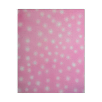 "strawberry swirl polka dot" airbrush rolled print