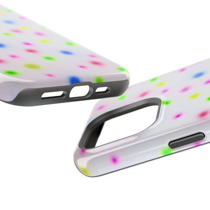 MagSafe "birthday cake polka dot" airbrush iPhone case