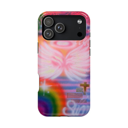 MagSafe "summer bliss" airbrush iPhone case