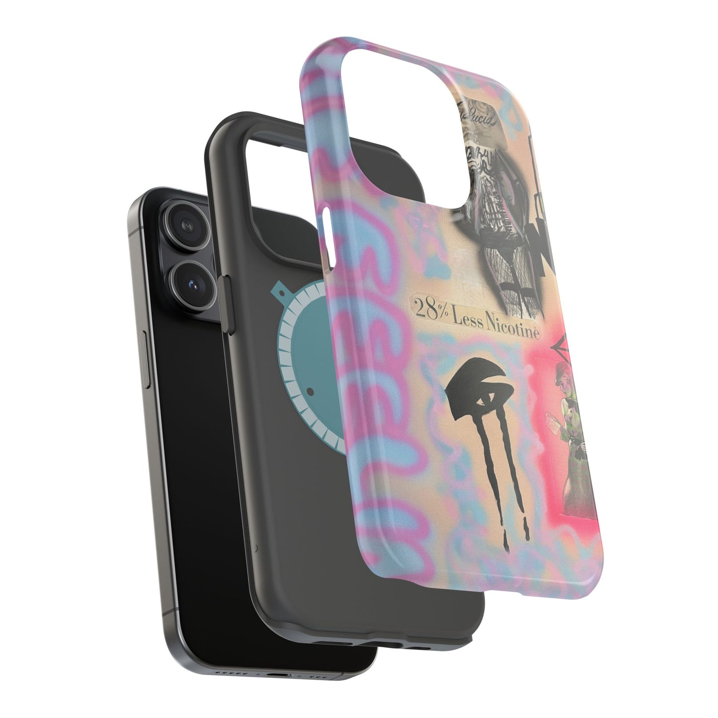 MagSafe "the feeling" airbrush iPhone case