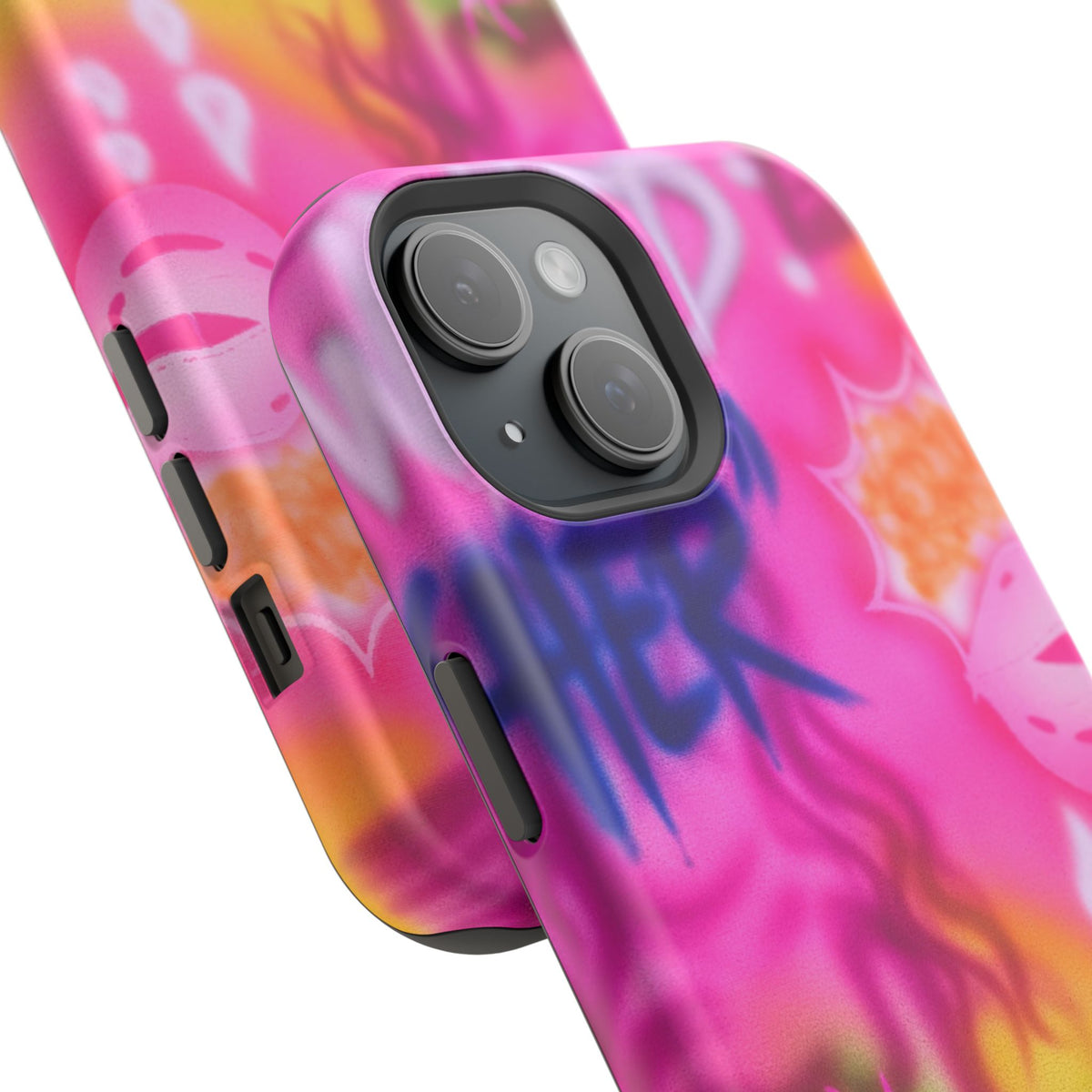 MagSafe "wanted" airbrush iPhone case