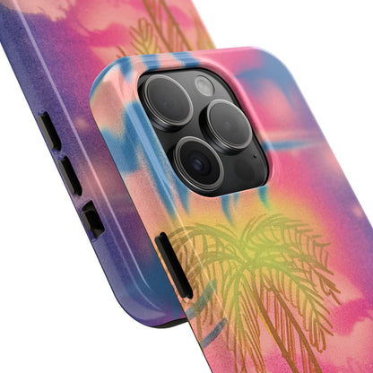 "glowy night" airbrush iPhone case