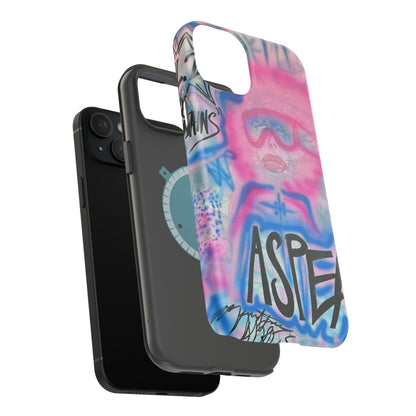 MagSafe "aspen aspirations" airbrush iPhone case