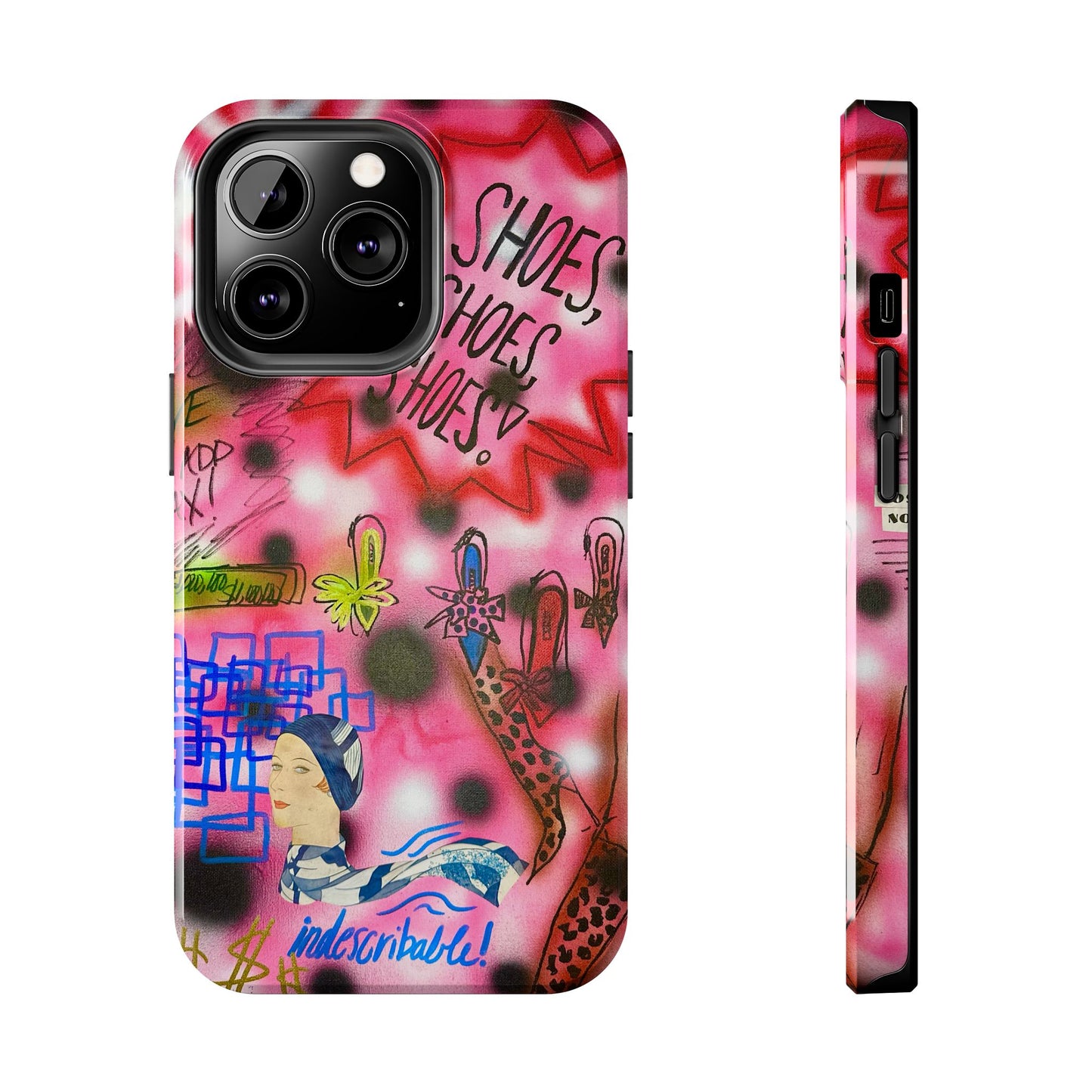 "indescribable cost" airbrush iPhone case