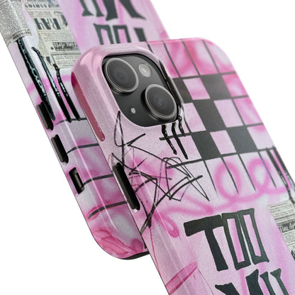 "too much motion" airbrush iPhone case