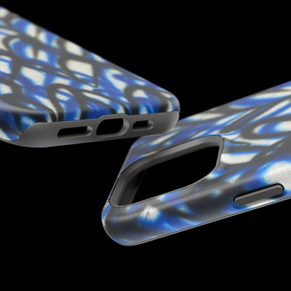 MagSafe "abstract hearts" airbrush iPhone case