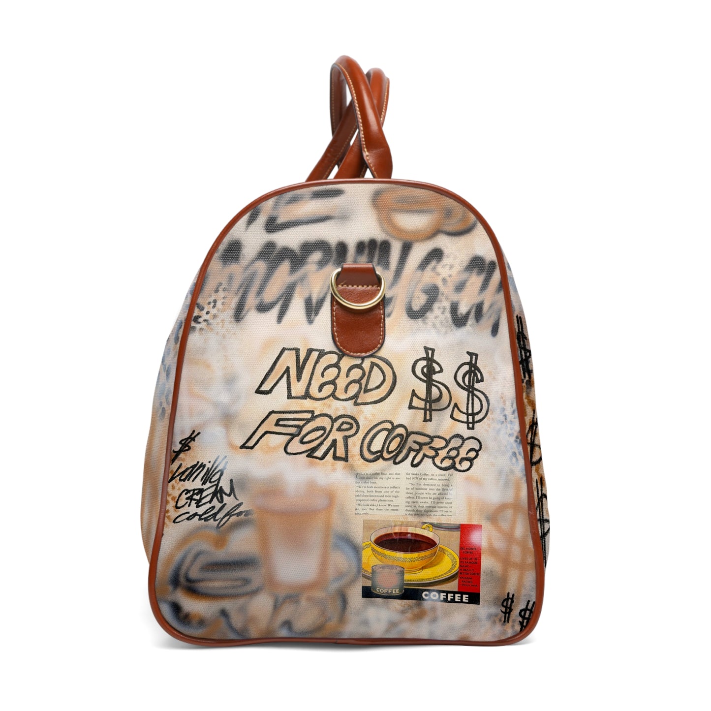 need $$ for coffee airbrush waterproof travel bag