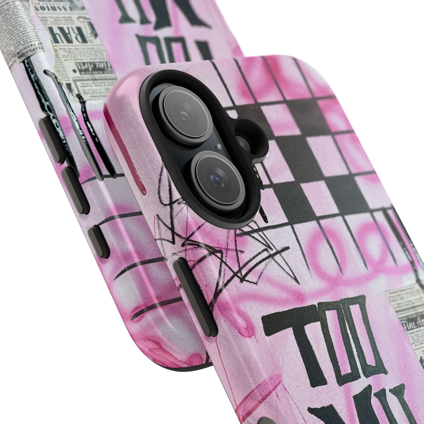 "too much motion" airbrush iPhone case