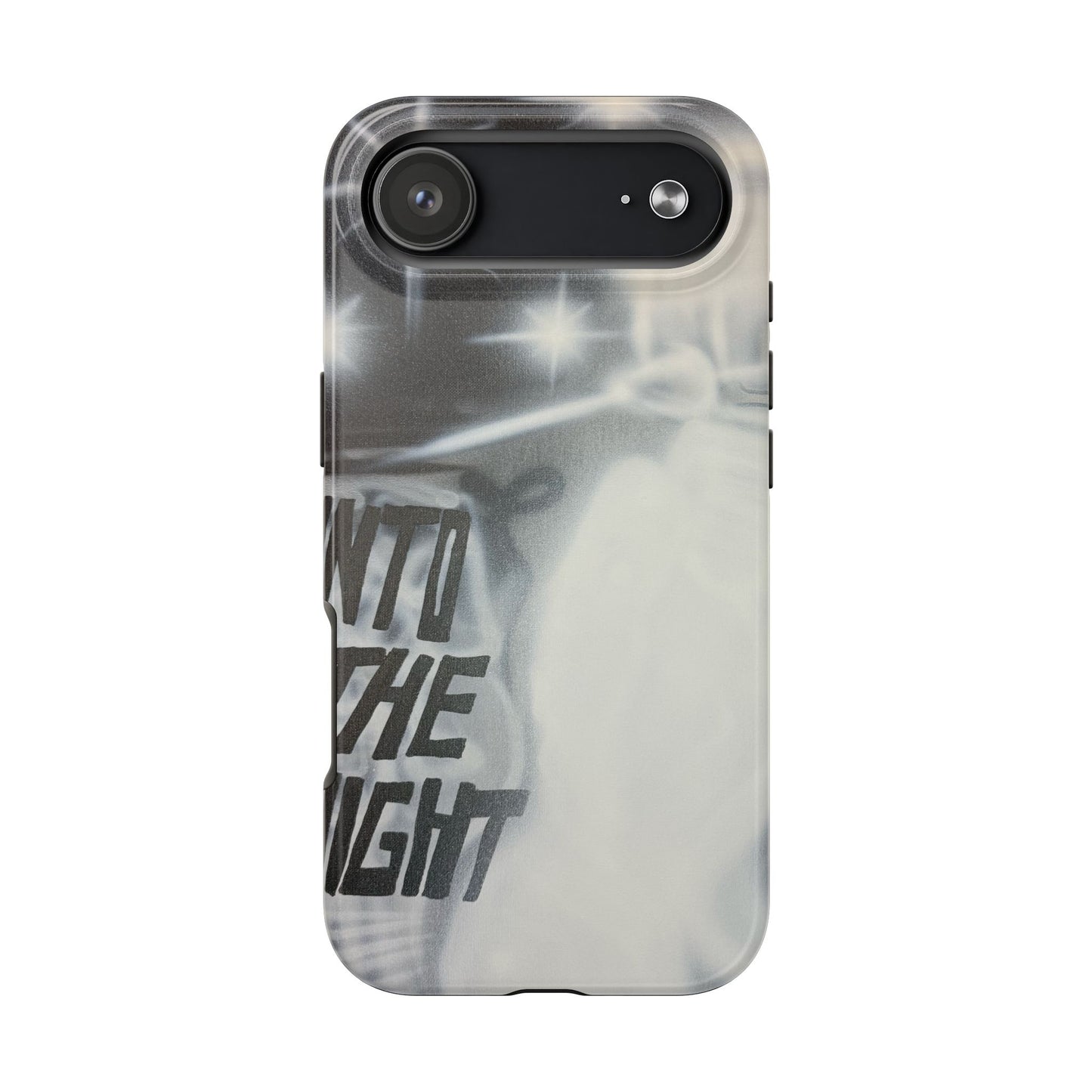 "into the night" airbrush iPhone case
