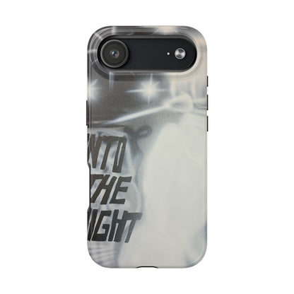 "into the night" airbrush iPhone case