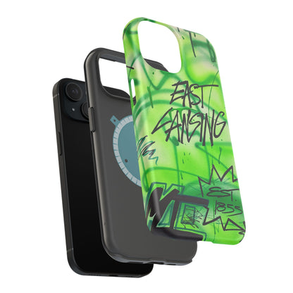 MagSafe "east lansing, mi" airbrush iPhone case